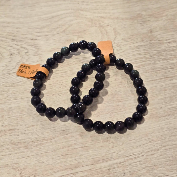 Obsidienne Œil Céleste - 8mm