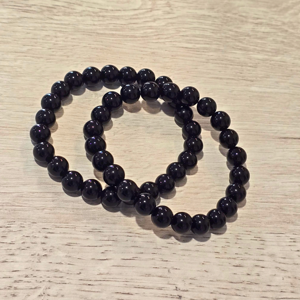 Obsidienne Noire - 8mm