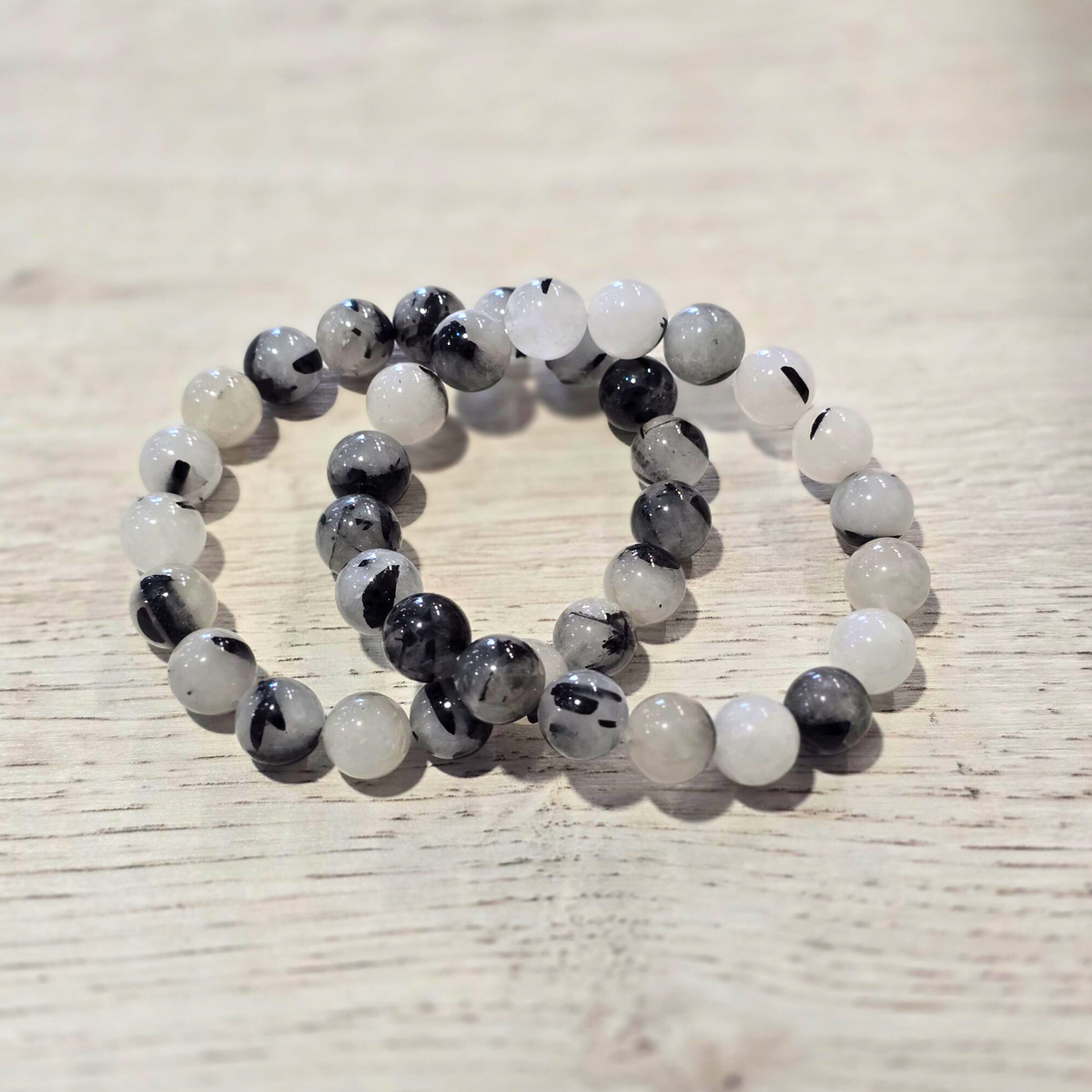 Quartz Tourmaline Noire - 10mm