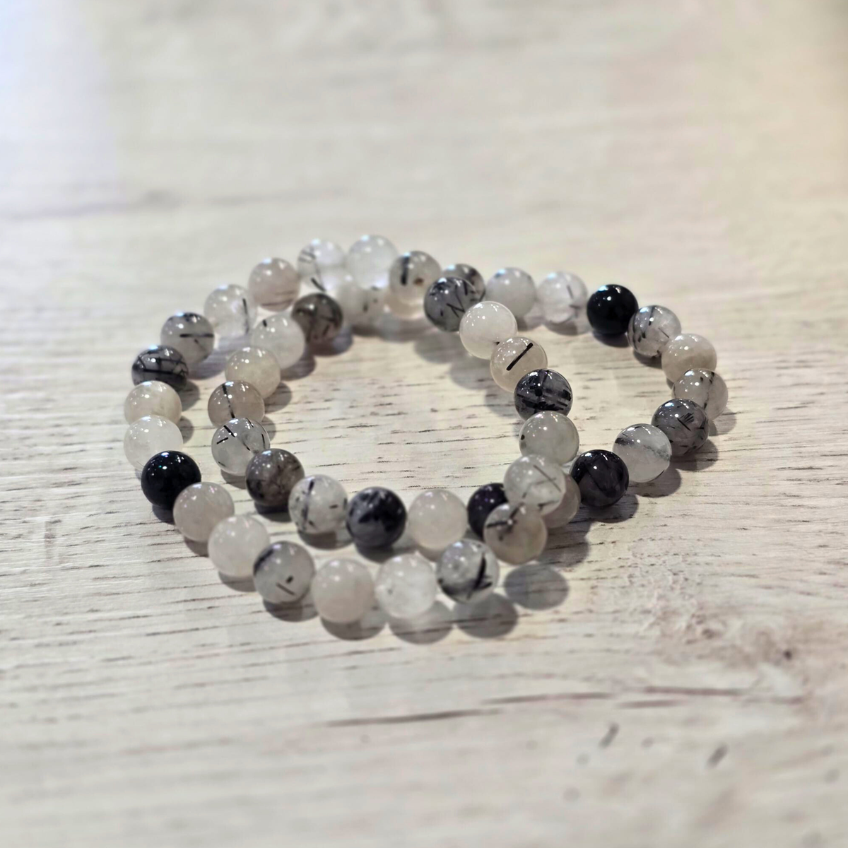 Quartz Tourmaline Noire - 8mm