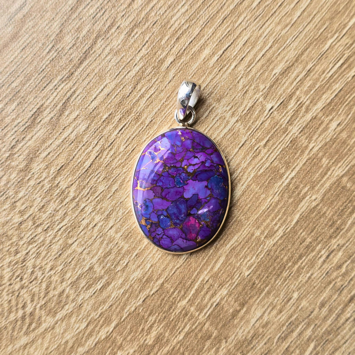Turquoise Teintée & Pyrite