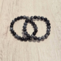 Obsidienne Flocon De Neige - 8mm