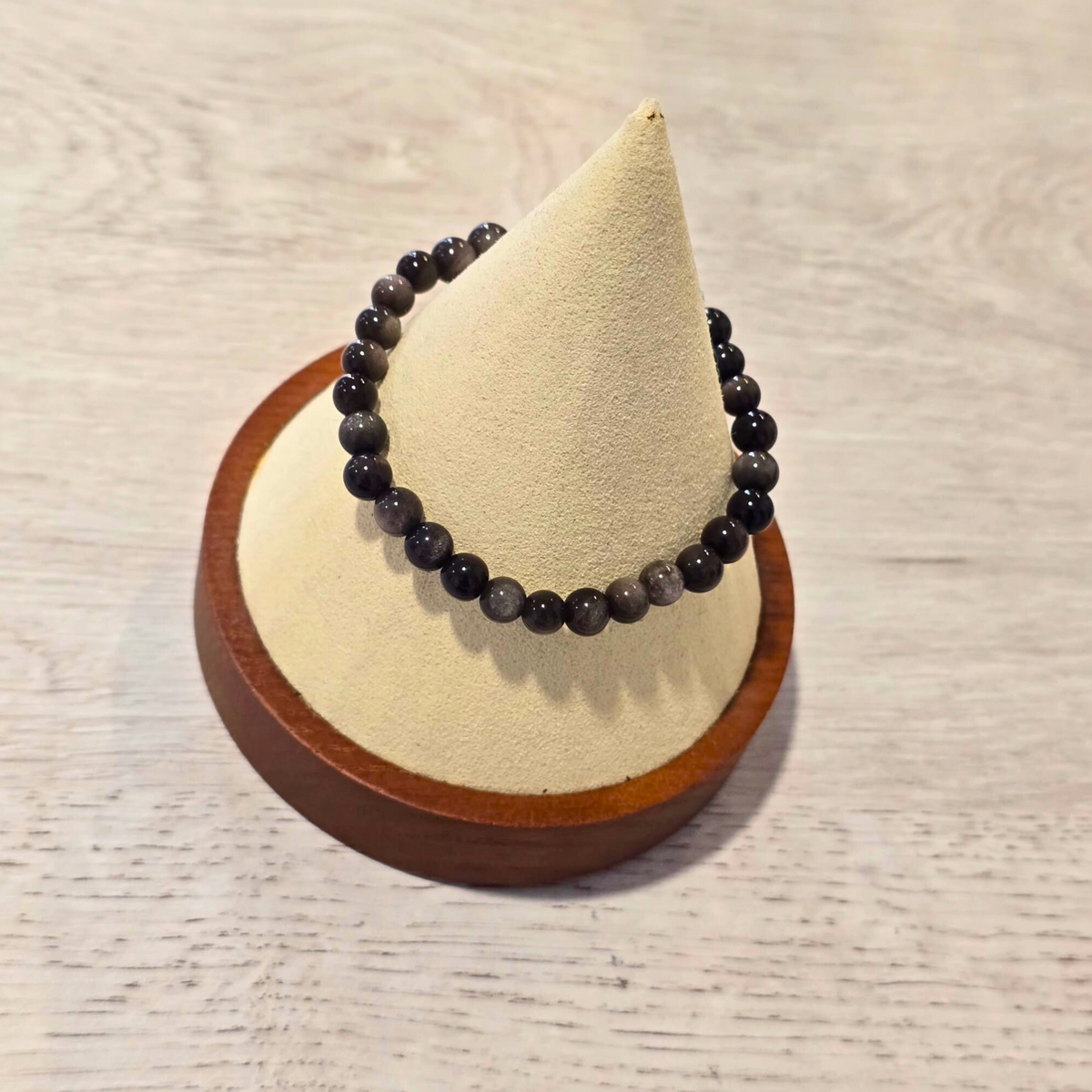 Obsidienne Argentée - 6mm