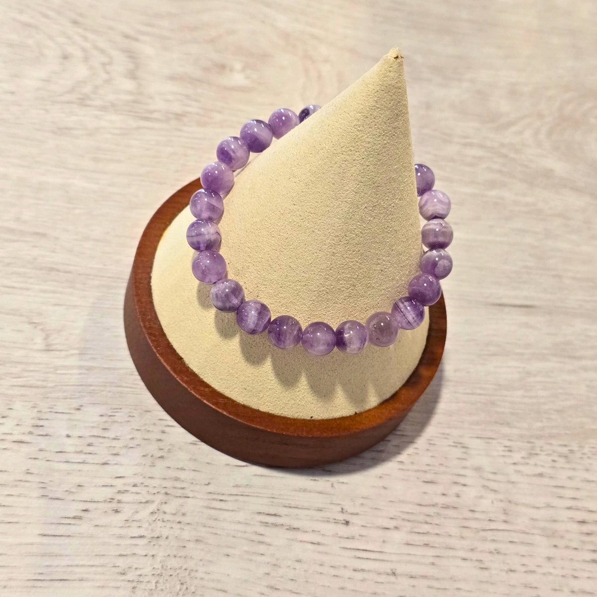 Améthyste Chevron - 8mm