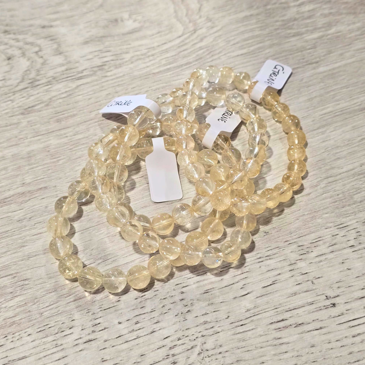 Citrine Naturelle - 8mm