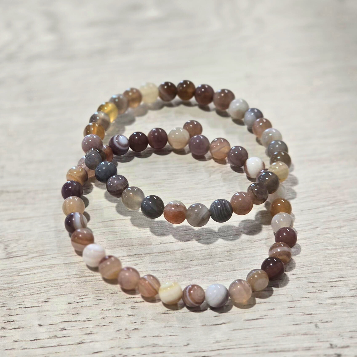 Agate Botswana - 6mm