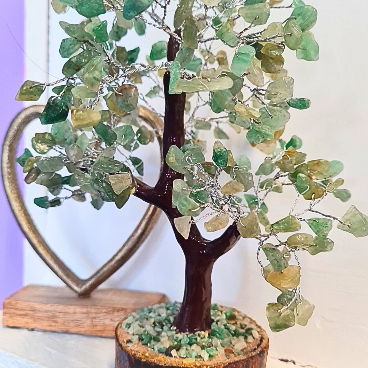 Arbre en Aventurine Verte