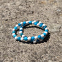 Apatite & Howlite - 6mm