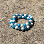 Apatite & Howlite - 8mm