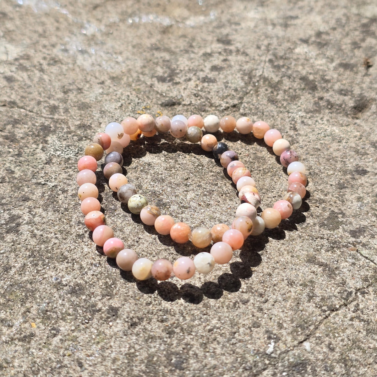 Opale Rose  - 6mm