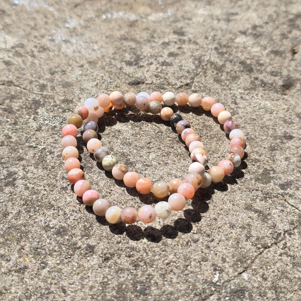 Opale Rose  - 6mm