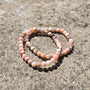 Opale Rose  - 6mm