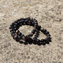 Obsidienne Argentée - 8mm