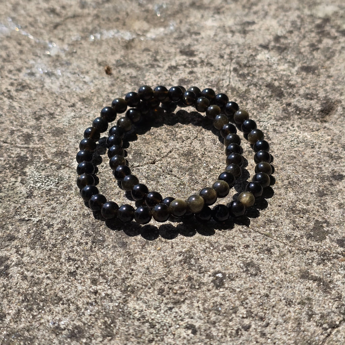 Obsidienne Dorée - 6mm