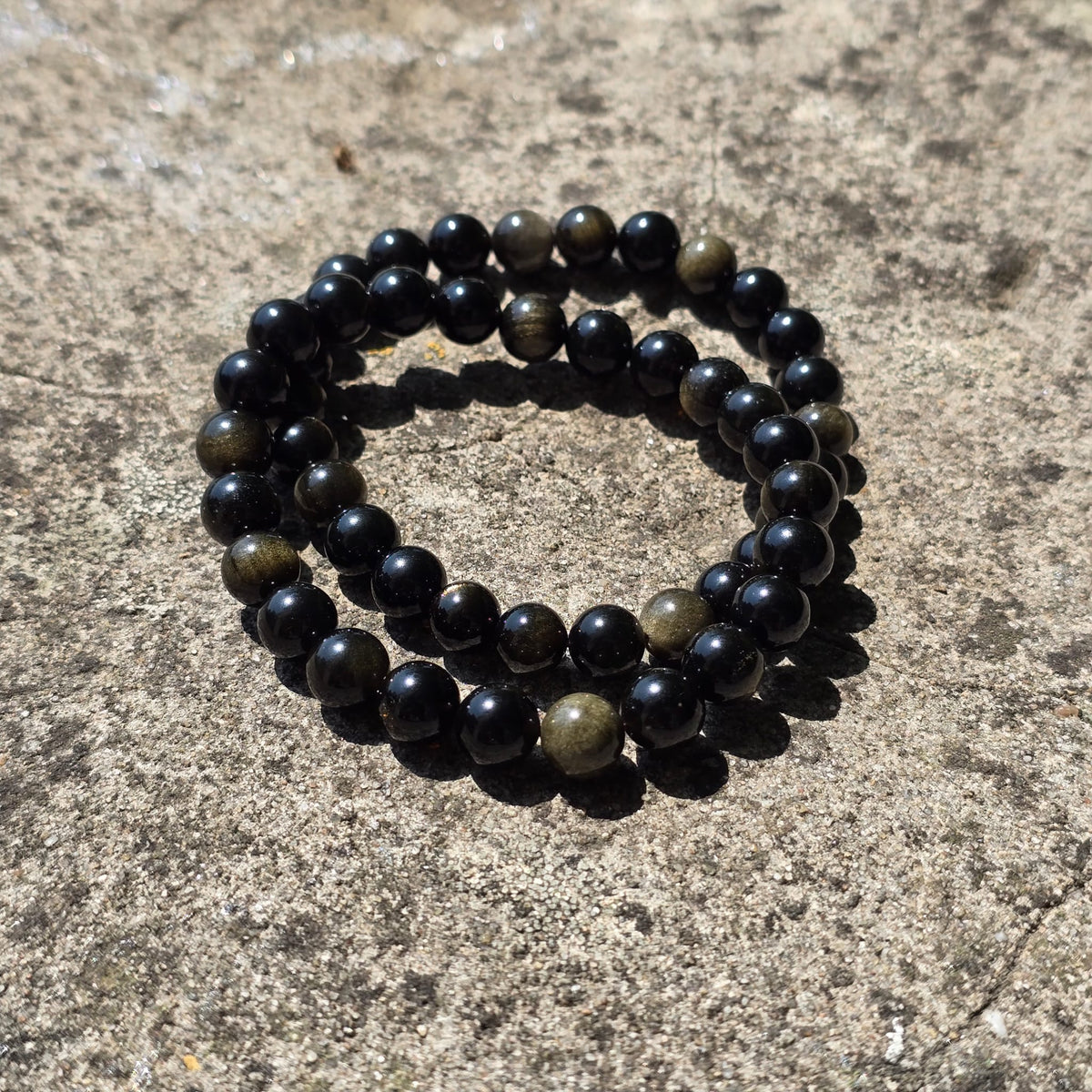 Obsidienne Dorée - 8mm