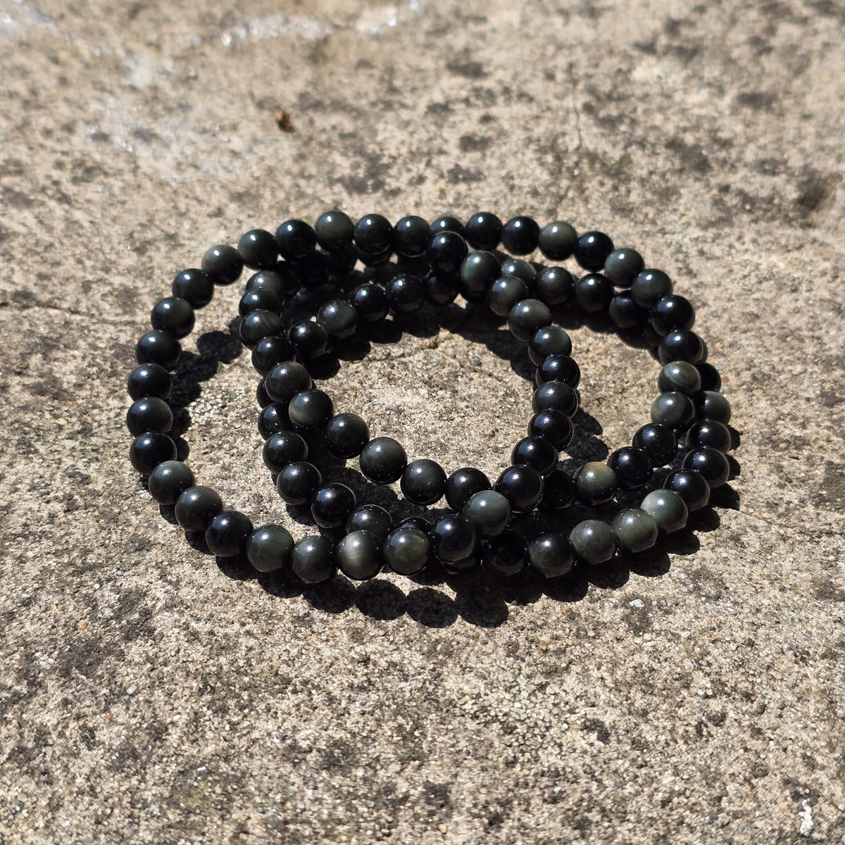 Obsidienne Œil Céleste - 6mm