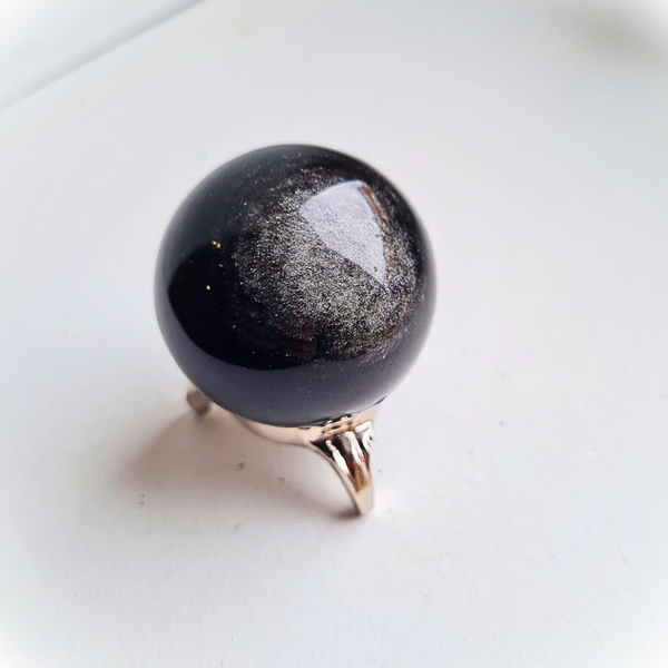 Obsidienne Argentée