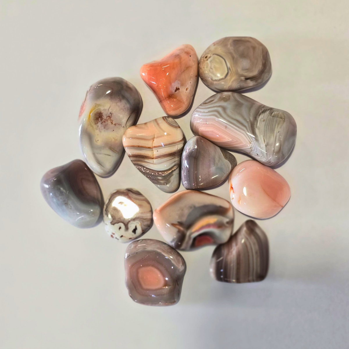 Agate Botswana Rose