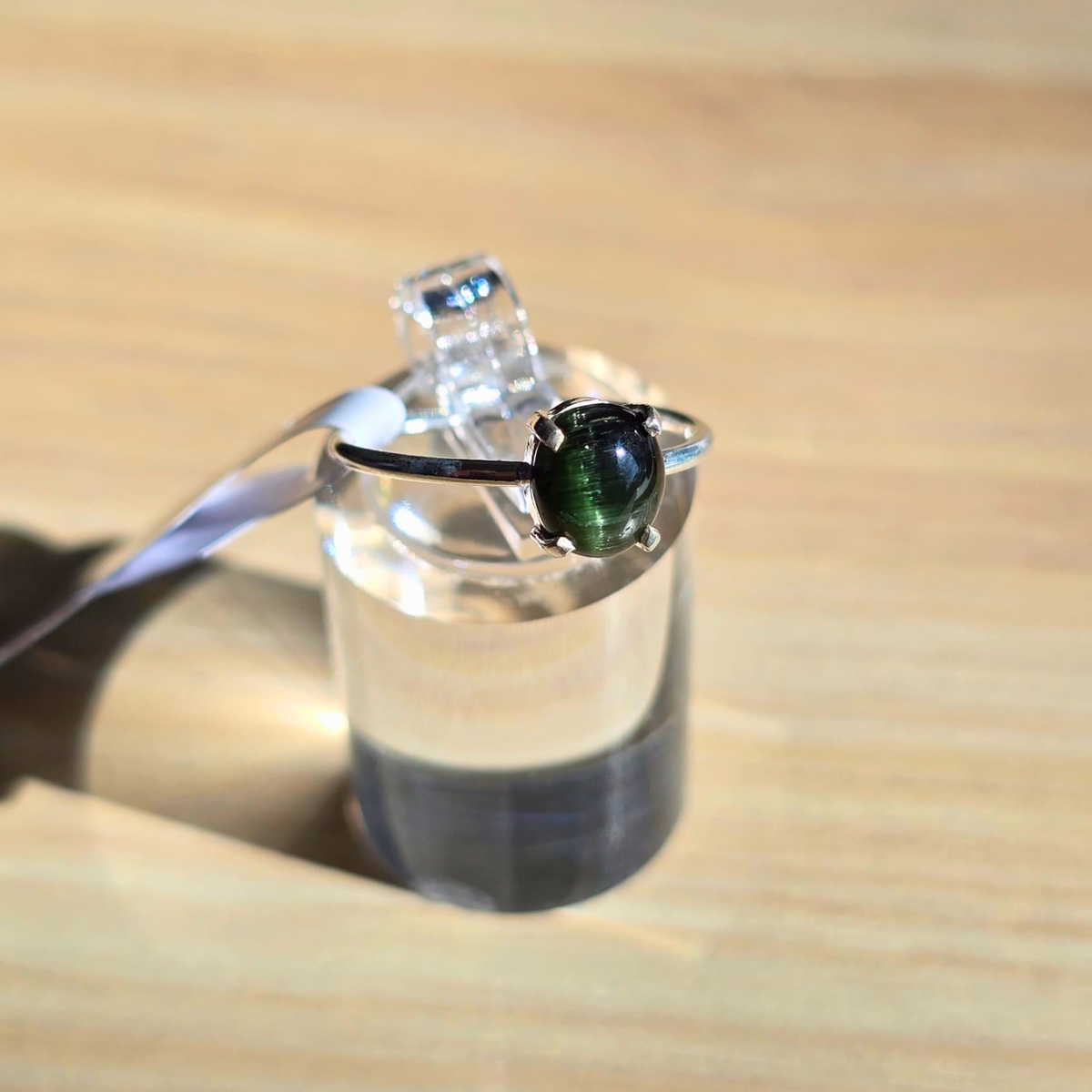 Tourmaline Verte Œil De Chat