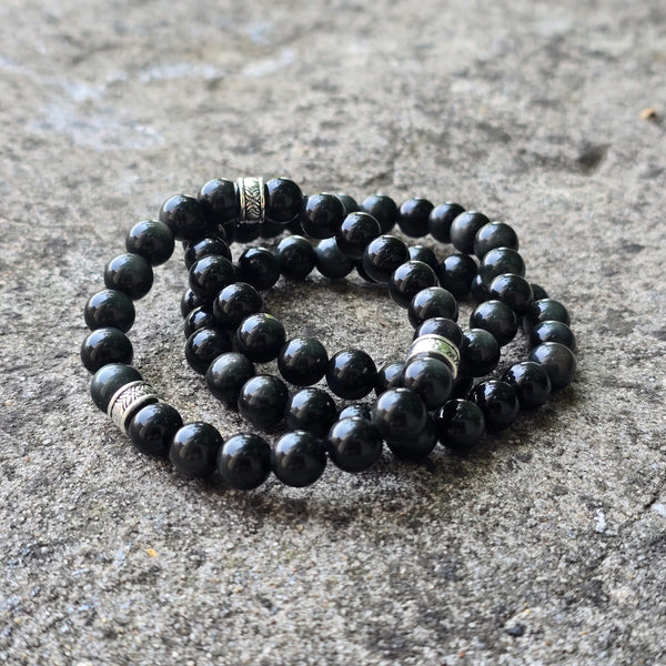 Obsidienne Œil Céleste - 8mm