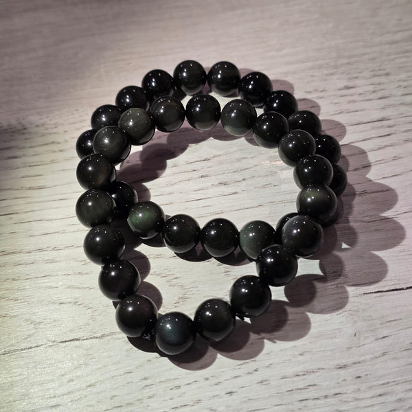 Obsidienne Œil Céleste - 10mm